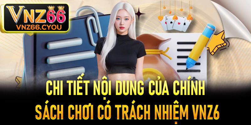 Chi tiết nội dung của chính sách chơi có trách nhiệm VNZ6