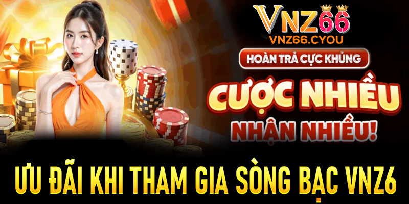 Ưu đãi hấp dẫn chào đón hội viên mới tại sòng bạc VNZ6
